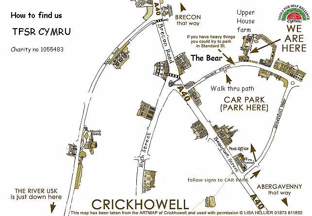 Click here to view a larger version of our map