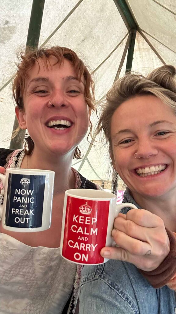 Volunteers at Tools for Self Reliance